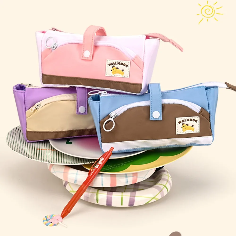 Large Capacity Colorful Pencil Case Pencil Pouch Astronaut Stationery Pen Holder Bag Multifunctional Cartoon