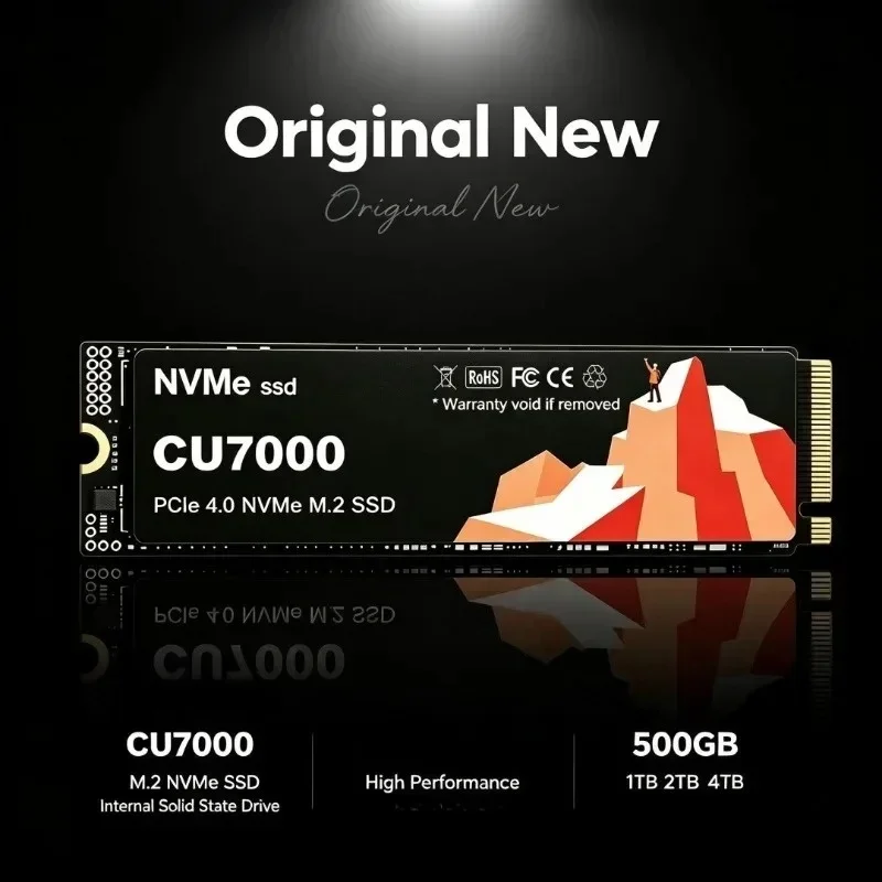 CU7000 SSD M.2 NVMe Internal Solid State Drive PCIe 4.0 Gaming Drive Works High Speed for PS 5 Laptop PC Hard Disk