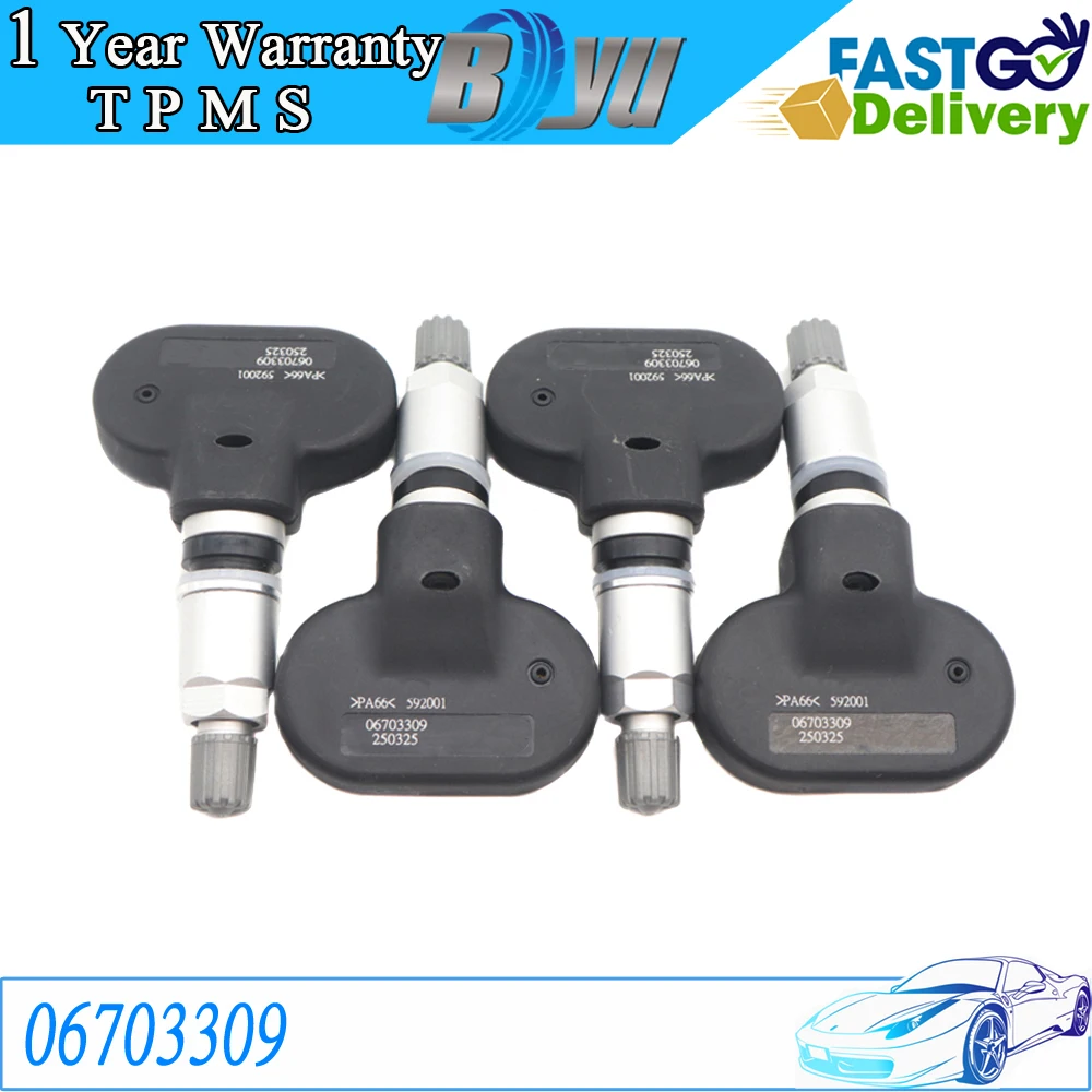 

NEW Car 1067003309 TPMS Tire Pressure Monitor Sensor For Geely SX7 SC6 EC7 EMGRAND PHEV HEV EV 433MHz 06703309