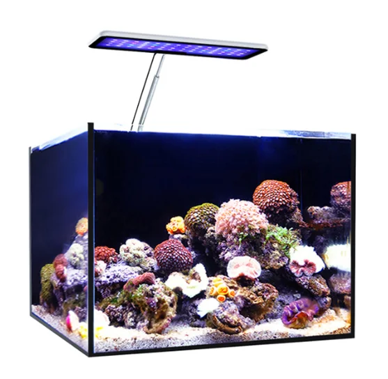 MicMol Aqua CC Full Spectrum Clip LED Aquarium Light, Smart APP Control for Fresh Planted Tank or Marine Coral Reef Aquarium