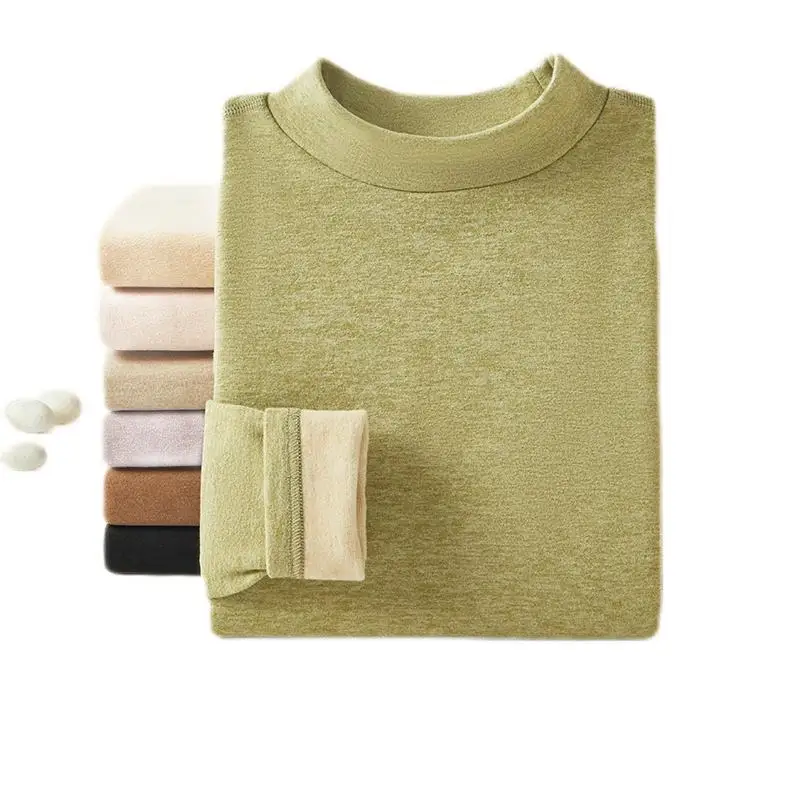 

Autumn Winter Thickened Couples Set Men's Cashmere Silk Thermal Underwear Women's Padded Long pants and long-sleeved clothes