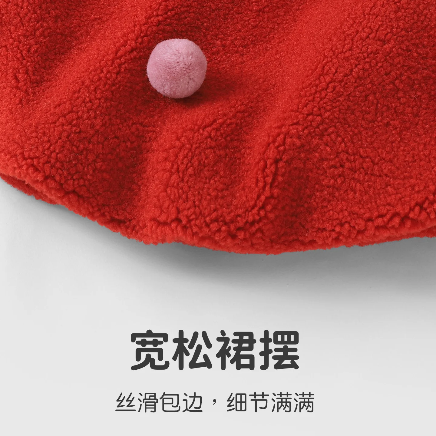 【Youqi】ملابس أطفال صينية للأطفال من عمر 0 إلى عامين، ملابس الخريف والشتاء، فستان سترة دافئ مبطن بالصوف للفتيات الصغيرات، فستان الأميرة، فستان عيد الميلاد الأول، فستان الشتاء