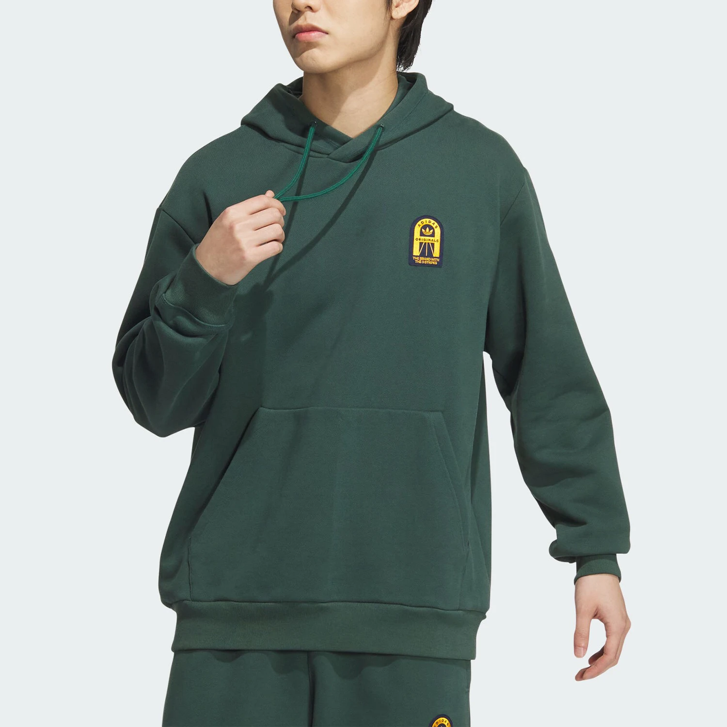 

Adidas genuine clover men's sports outdoor casual hooded sweatshirt JD3245