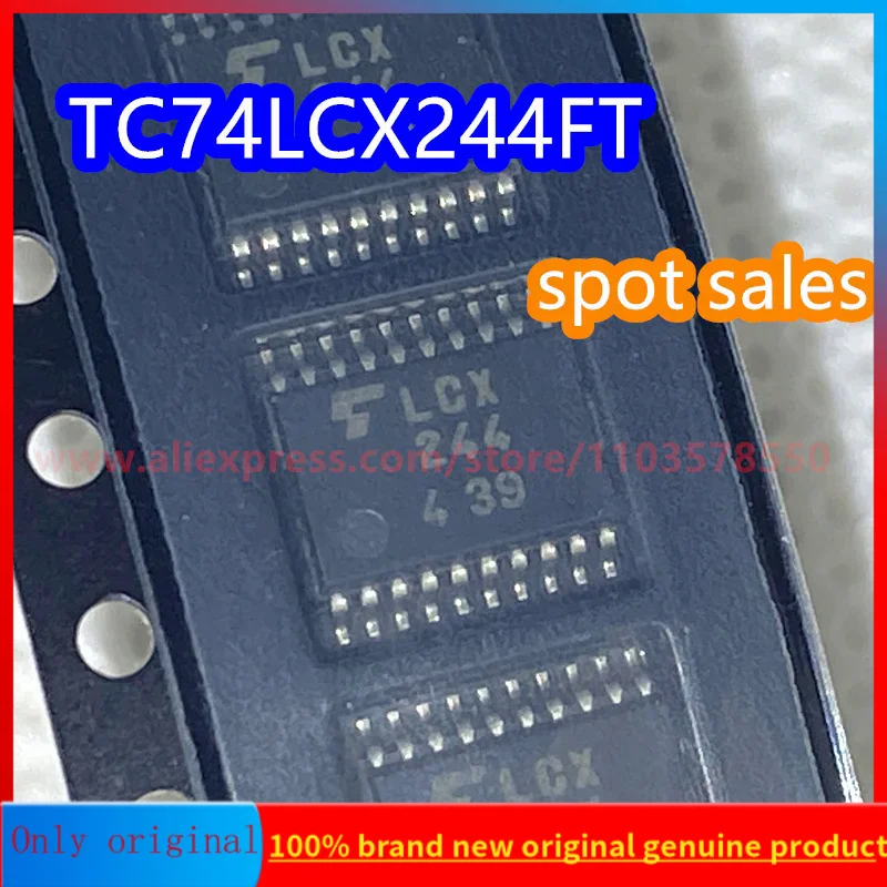 50PCS  New original TC74LCX244FT code LCX244 buffer non reverse chip TC74LCX245FT code LCX245 package TSSOP20