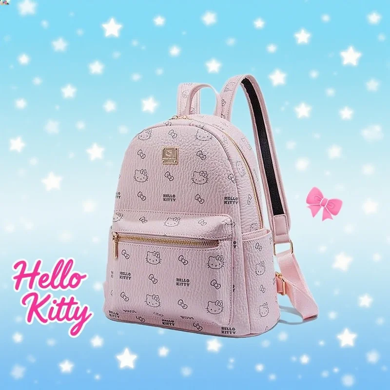 

Нишевый дизайн Hello Kitty, креативная личность, милый аниме, универсальный рюкзак для отдыха на природе для поездок на работу, свежий и милый рюкзак для девочек