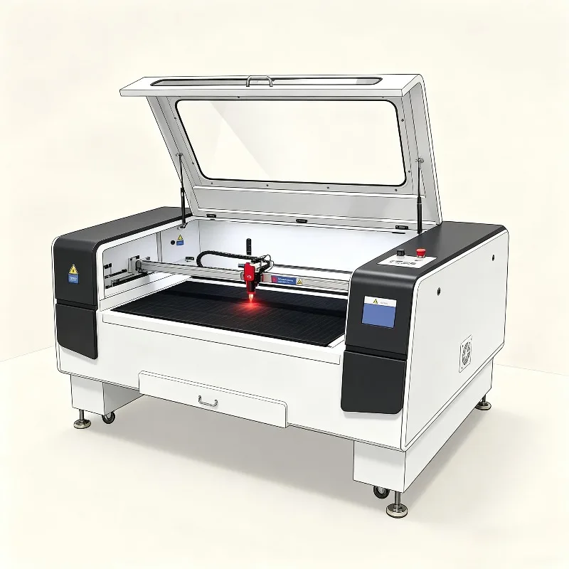 Powerful High Accuracy 6015 Metal Fiber Laser Cutting Machine Designed for Fast Large Format Cutting Reliable