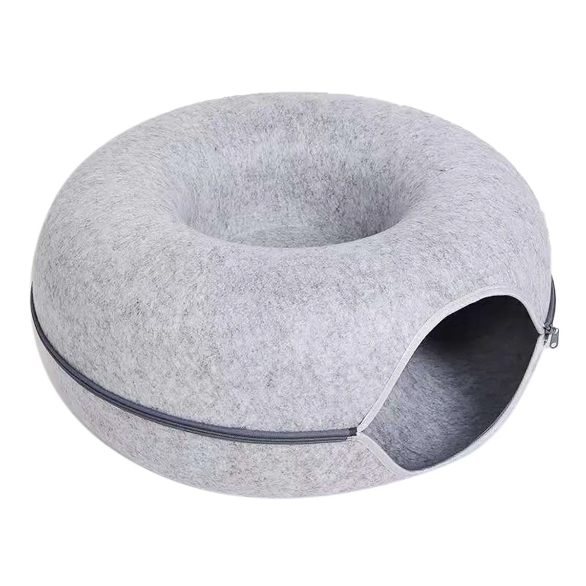 

AD04-Popular Cat Bed Pet Cat Tunnel Interactive Game Toy Cat Bed Dual-Use Indoor Toy Kitten Sports Equipment Cat Training Toy, B