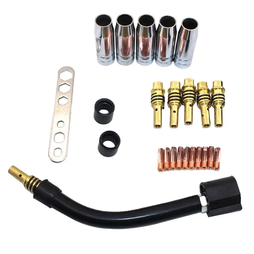 24pcs / Set 15AK MIG Kit De Soldadura Conector De De Cabezal