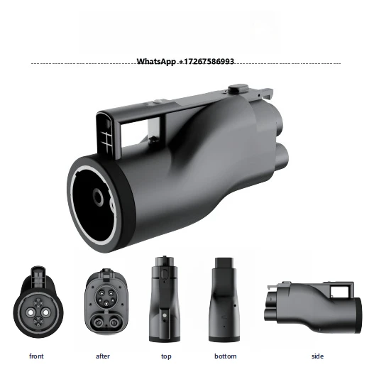 CHAdeMO to CCS1 EV Charging Adapter for Bolt Mustang Mach E Japanese DC Fast Charger Portable IP65