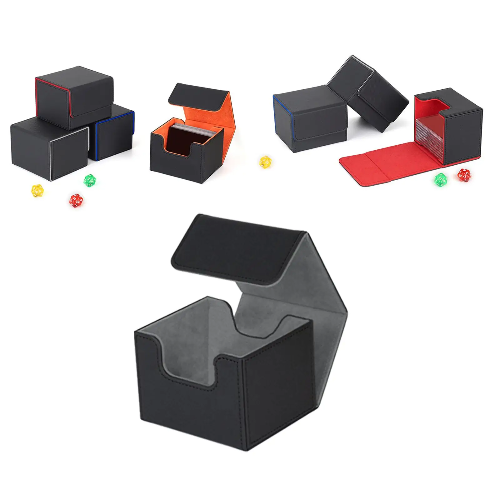 

Card Deck Box Game Card Protector Magnetic Closure for Trading Card