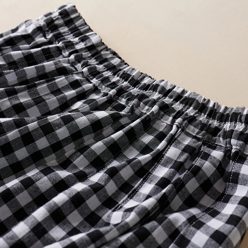 Falda acampanada de cintura alta con patrón dulce, Material de lino y algodón, diseño ket, faldas de verano para mujer, falda con vuelo completo