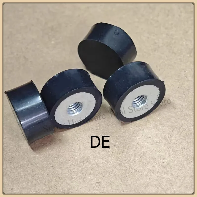 1-10Pcs DE-Type M3 M4 M5 M6 M8 M10 M12 M16 M20 Rubber Shock Absorber Single Thread Female-End Isolation Mount Damper Dia 8-150mm