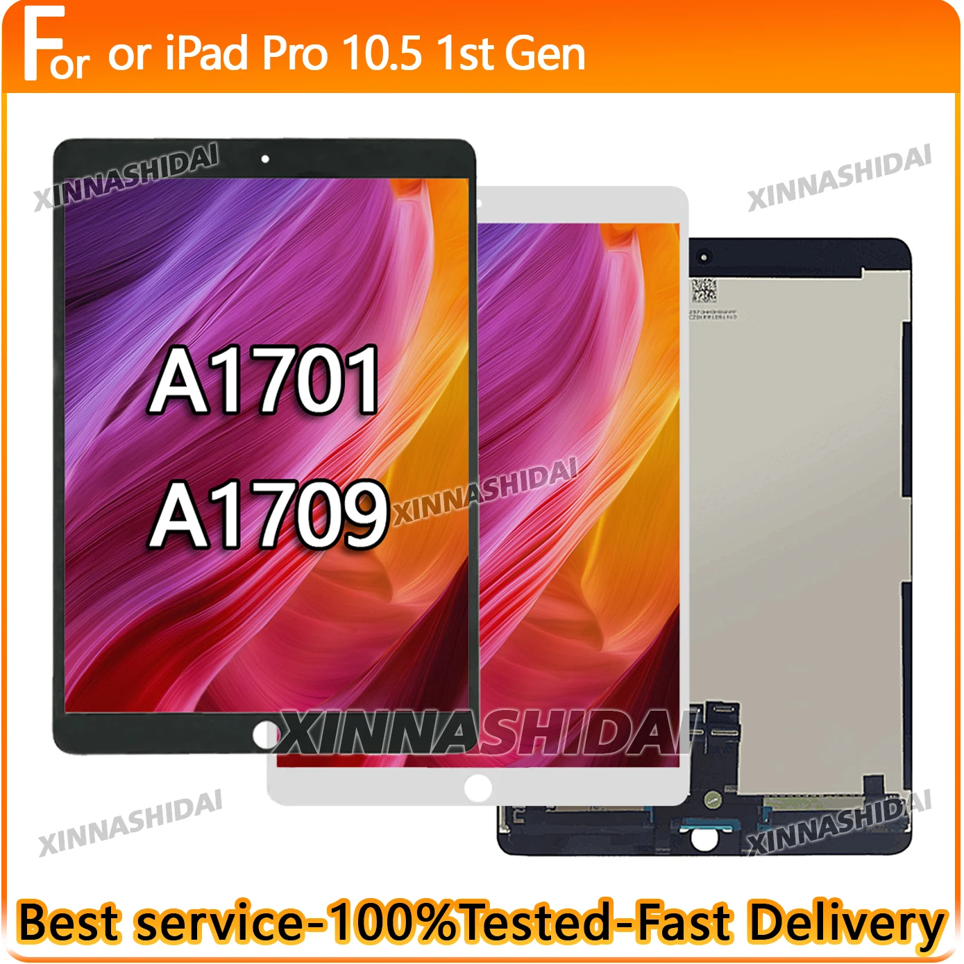 10.5 Inch Tested For Apple iPad Pro 10.5 2017 A1701 A1709 LCD Display Touch Screen Glass Digitizer Assembly Replacement Tablet