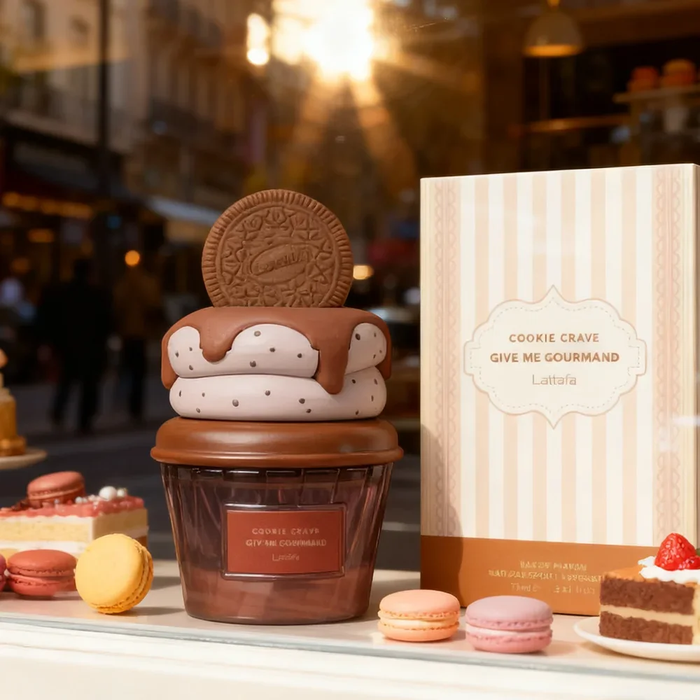 لاتافا طعام لذيذ ممزوج مع عطر الشرق الأوسط كراميل مملح متعة مخفوقة أعطني مجموعة جورماند عطر