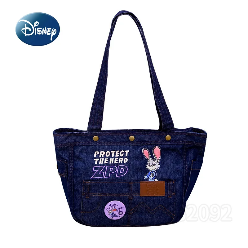Disney Judy Nick's New Women's Shoulder Bag Large Capacity Fashion Trend Women's Handbag Cartoon Fashion Casual Women's Bag