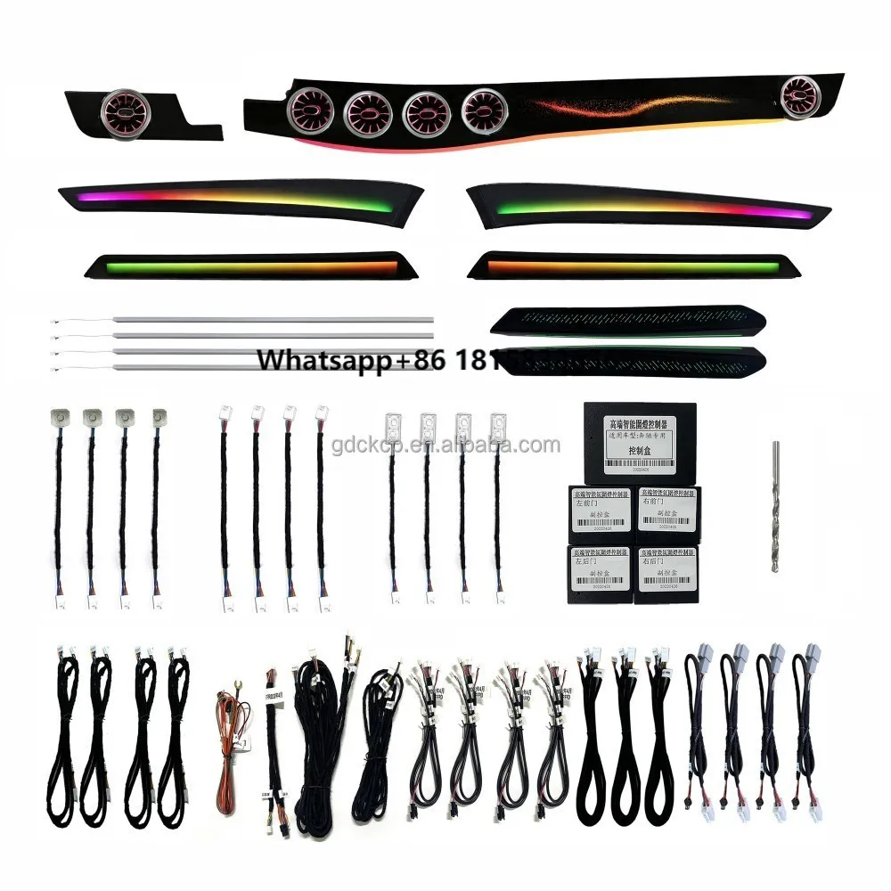 

W212 Galaxy Symphony Ambient Light for E-Class 2010-2015 W212 Upgraded to W213 Turbo Air Outlet Atmosphere Lamp