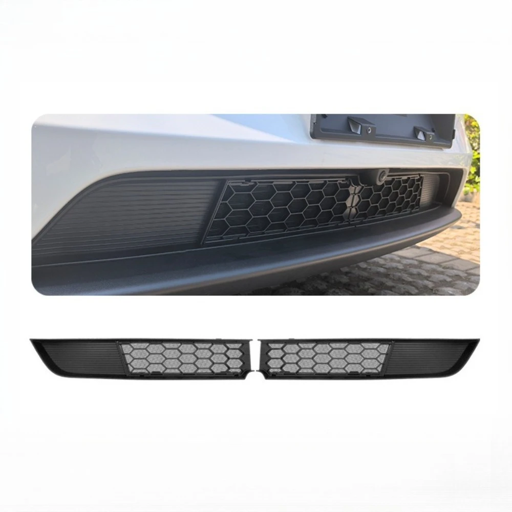 For Tesla Model Y/YL Juniper 25-26 Car Anti-insect Front Mesh Grille Mesh Air Inlet Vent Cover Grille Guards Protector Cover