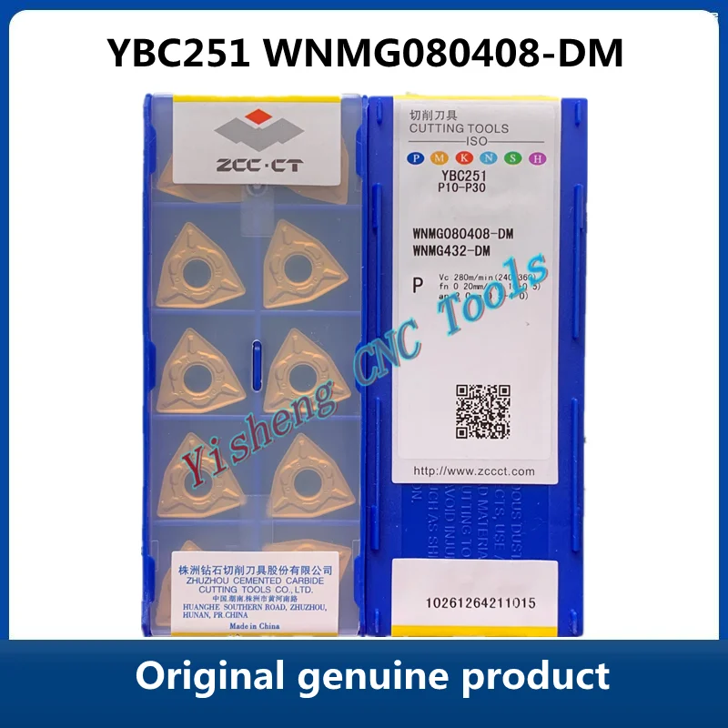 ZCC CT   WNMG080408-DM YBC151 YBM251 YBC152 YBC252  YBC251  YBD151  YBC351 YBM253  YBC352 YB6315   YBG202