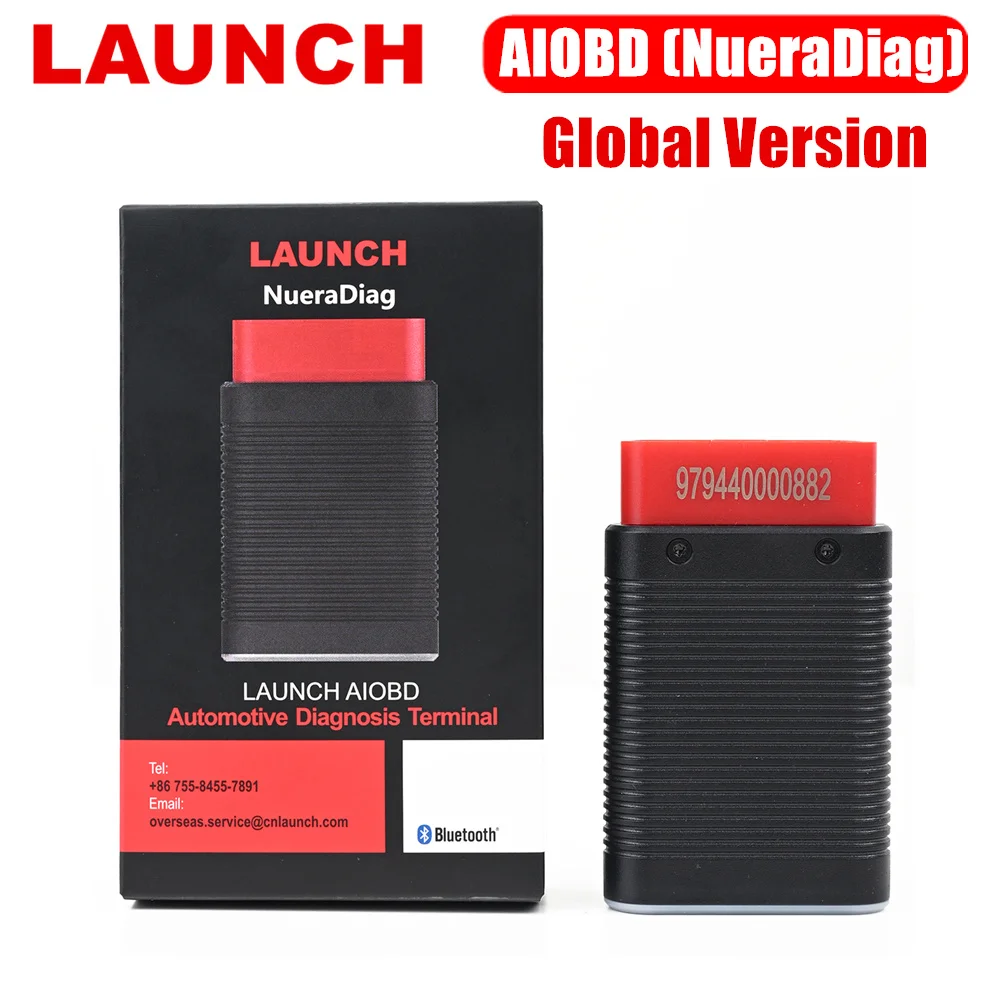 LAUNCH AIOBD (NueraDiag) Automotive Diagnosis Terminal Global Version Car Diagnostic Tools Full System Scan AI Report OBD2 Code Scanner