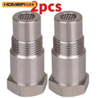 2PCS Off-Road Performance Oxygen Sensor Adapter M18X1.5 CEL Fix O2 Sensor for Catalyst CSV Auto Parts Performance Car Accessory