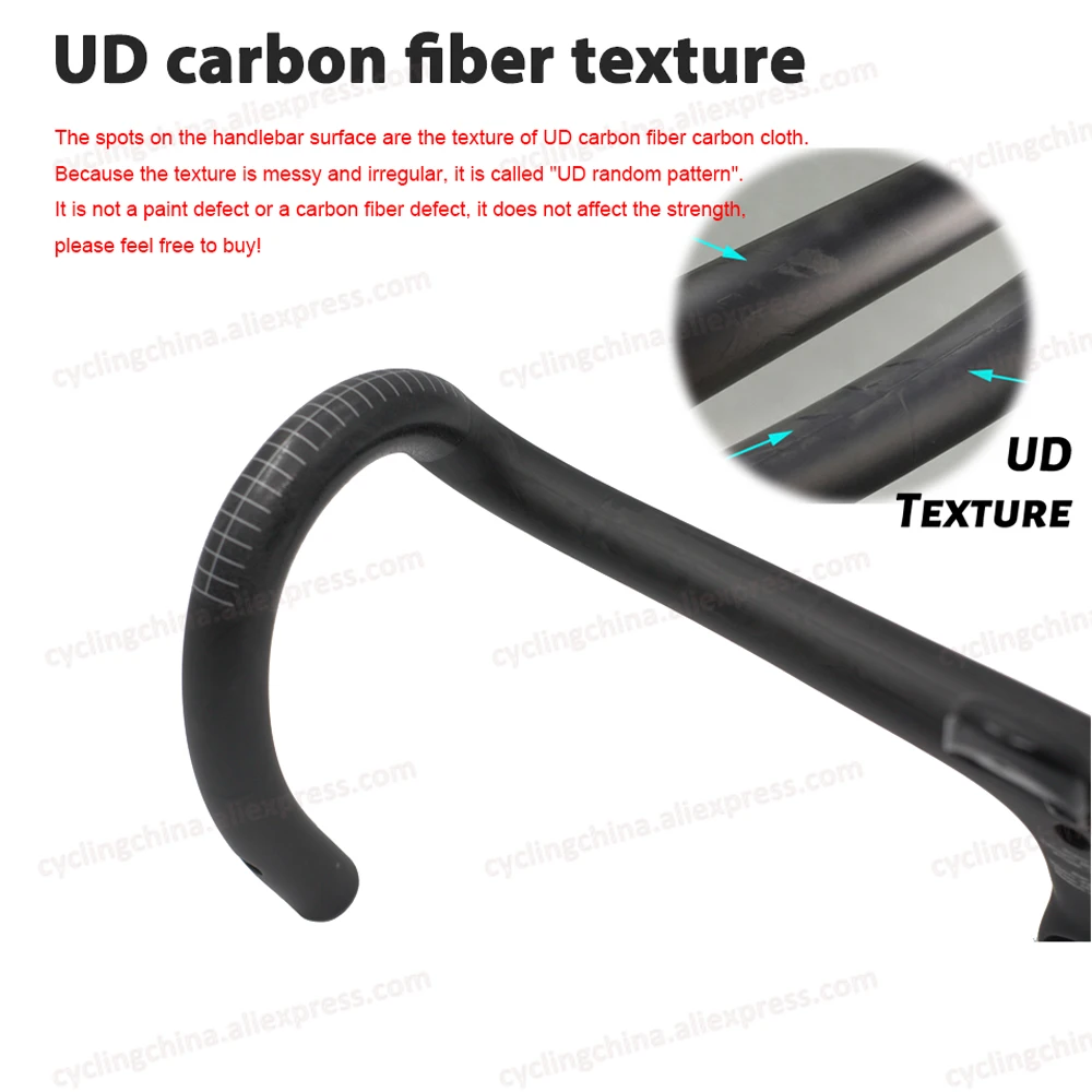 Ultra Light Alpinist SL UD Carbon Handlebar With Stem T800 Carbon Road Bike Intergated Handlebar with Mount Computer Support Di2