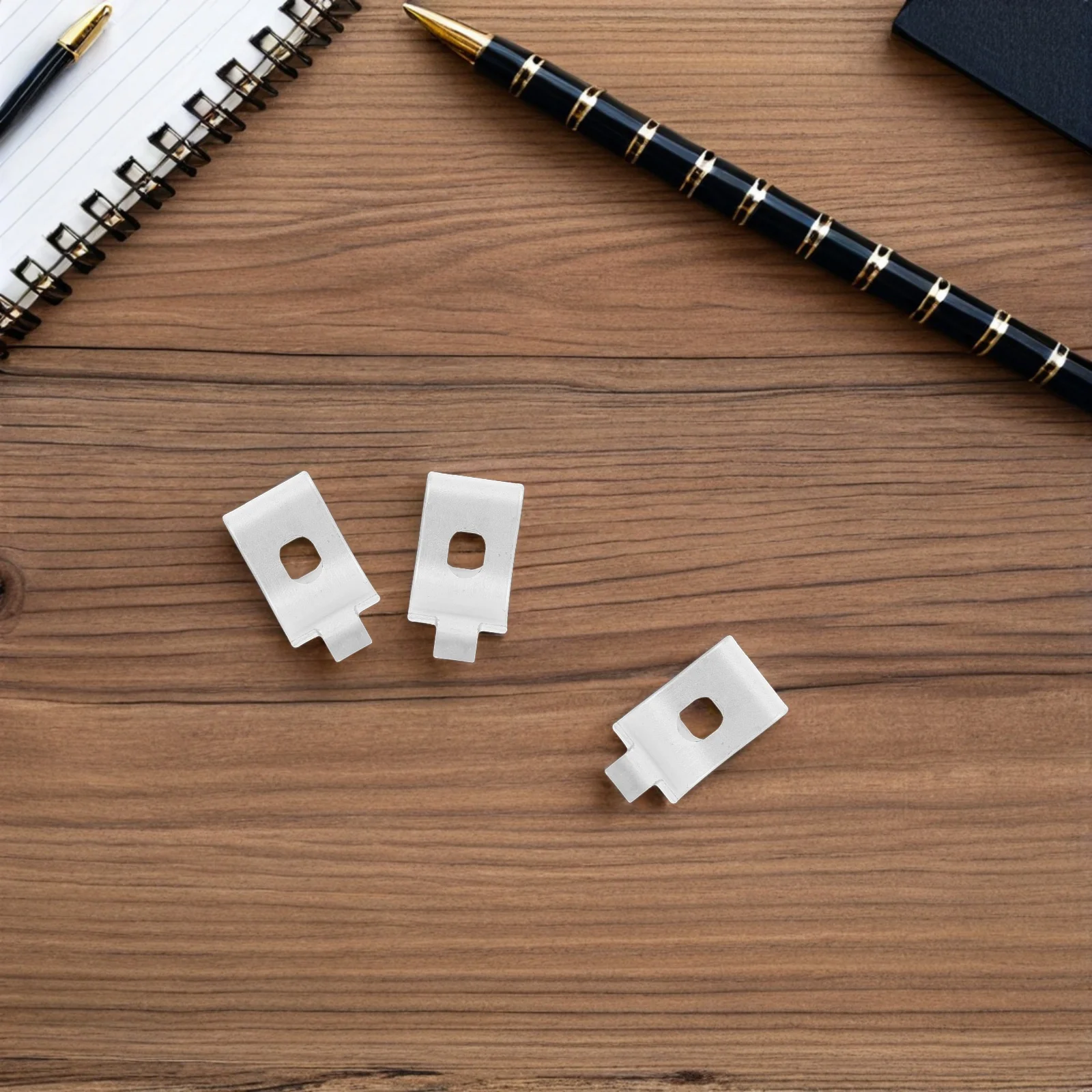 

20pcs Steel Shelf Clips Adjustable Cabinet Shelf Brackets Heavy Duty Metal Shelving Supports for Ledge Clamp