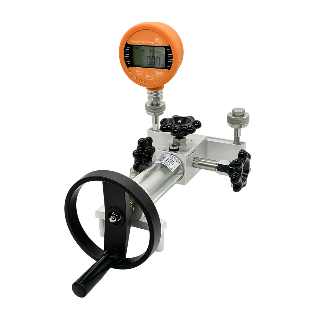 New Hydraulic Portable Calibration Pressure Comparator Pump Pressure Calibrator 70Mpa