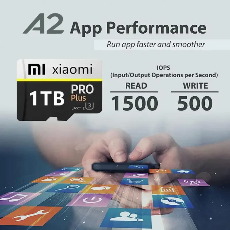 Xiaomi Mini TF/SD-Karte 1TB 64GB 128GB 256GB 512GB Speicher karte Klasse 10 für Telefon kamera Hochgeschwindigkeits-Grafikkarte Micro TF SD-Karte