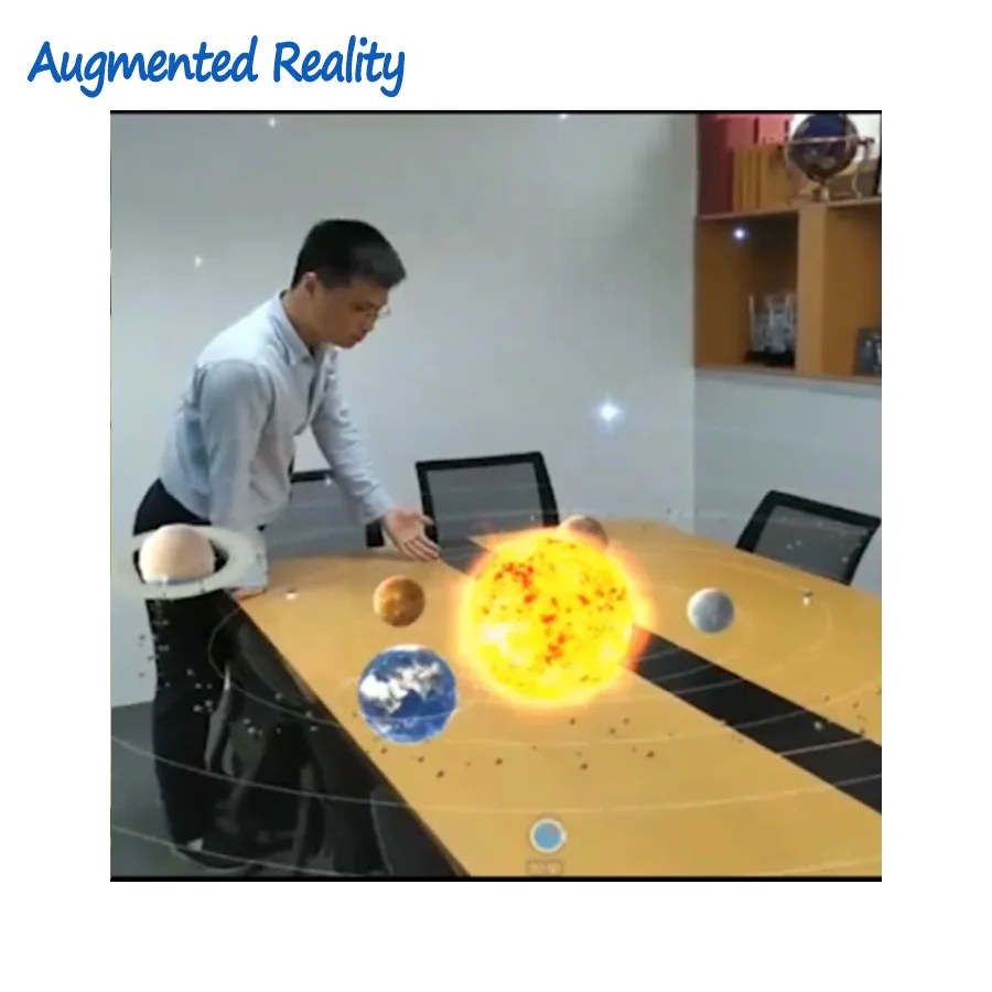 Augmented Reality Machine für Ausstellungen oder Museumsanwendungen, Software-Entwickler, 3D-Ar-Brillen, immersive Display-Technologie