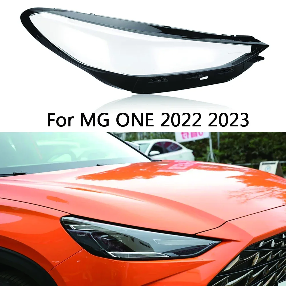 

Auto Case Headlamp Caps For MG ONE 2022 2023 Car Front Headlight Lens Cover Lampshade Lampcover Head Lamp Light Glass Shell