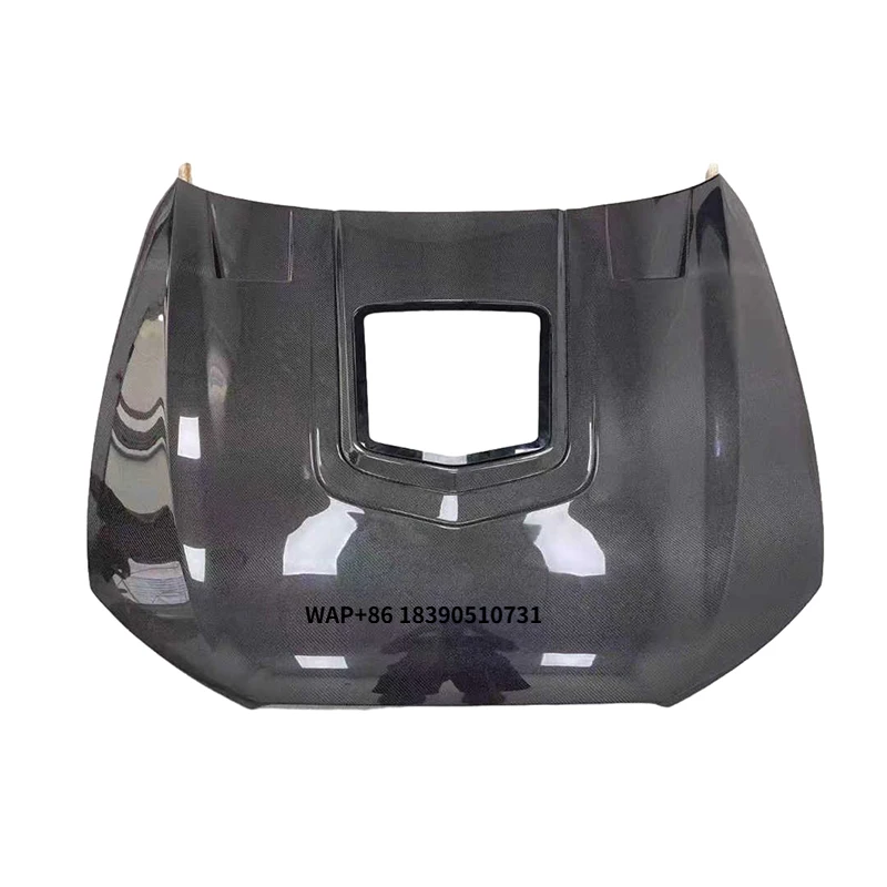 

IMP Style Carbon Fiber Fibre Clear Front Hood Engine Bonnet Body Kit Fits for RS6 2012-2018
