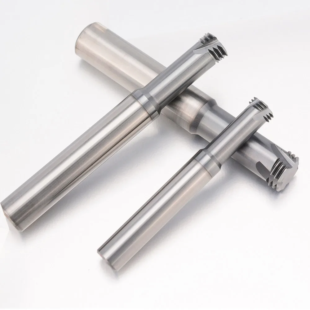 

3 Tooth G1/8-28,G1/4-19,G3/8-19 Inch Straight Pipe Thread Milling Cutter 55° BSPP Tungsten Carbide 3 Flute CNC Thread Mill