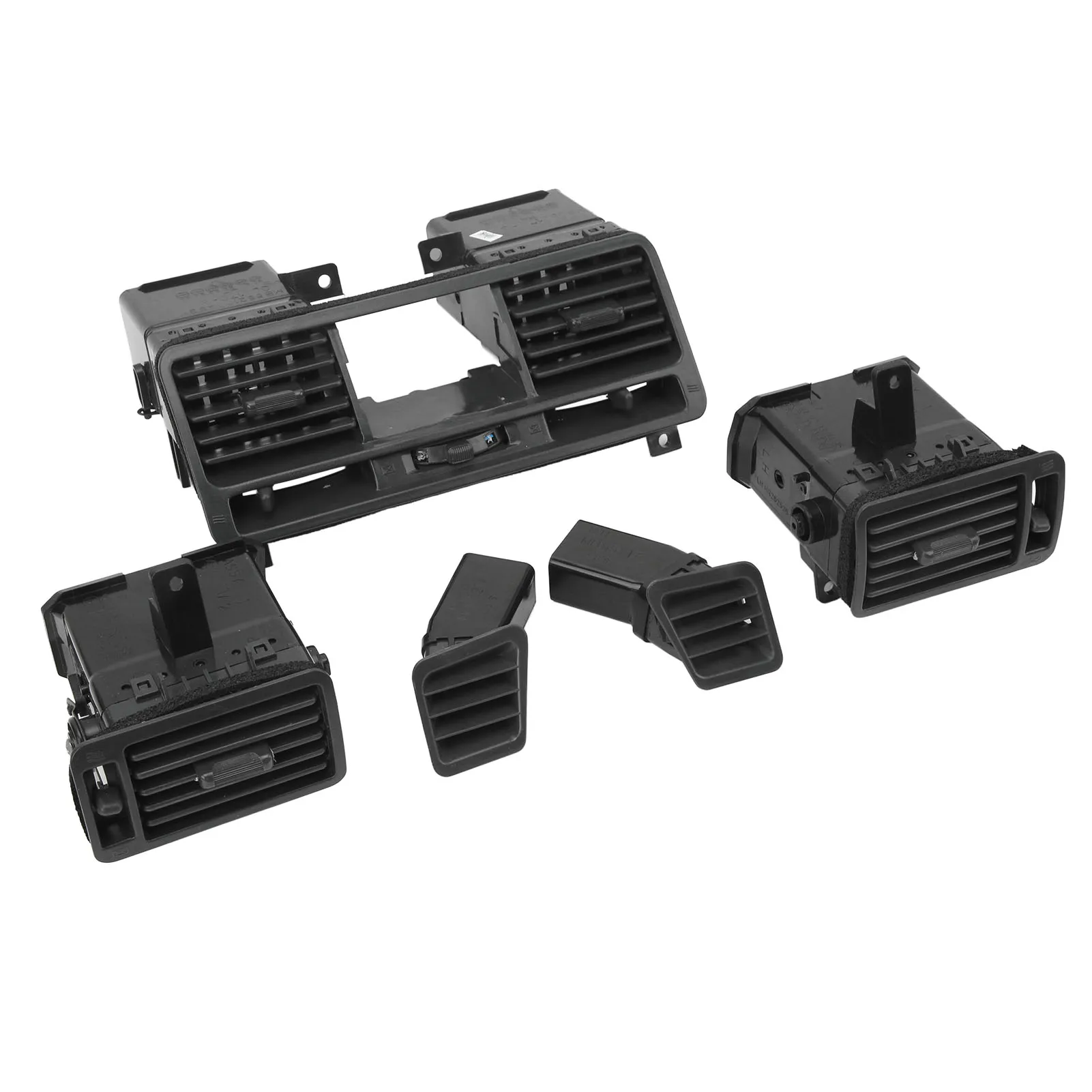 Dashboard Air Outlet Vent Kit MR308038 Central Left Right Instrument Panel AC Vent Grill Replacement for Mitsubishi Pajero Monte