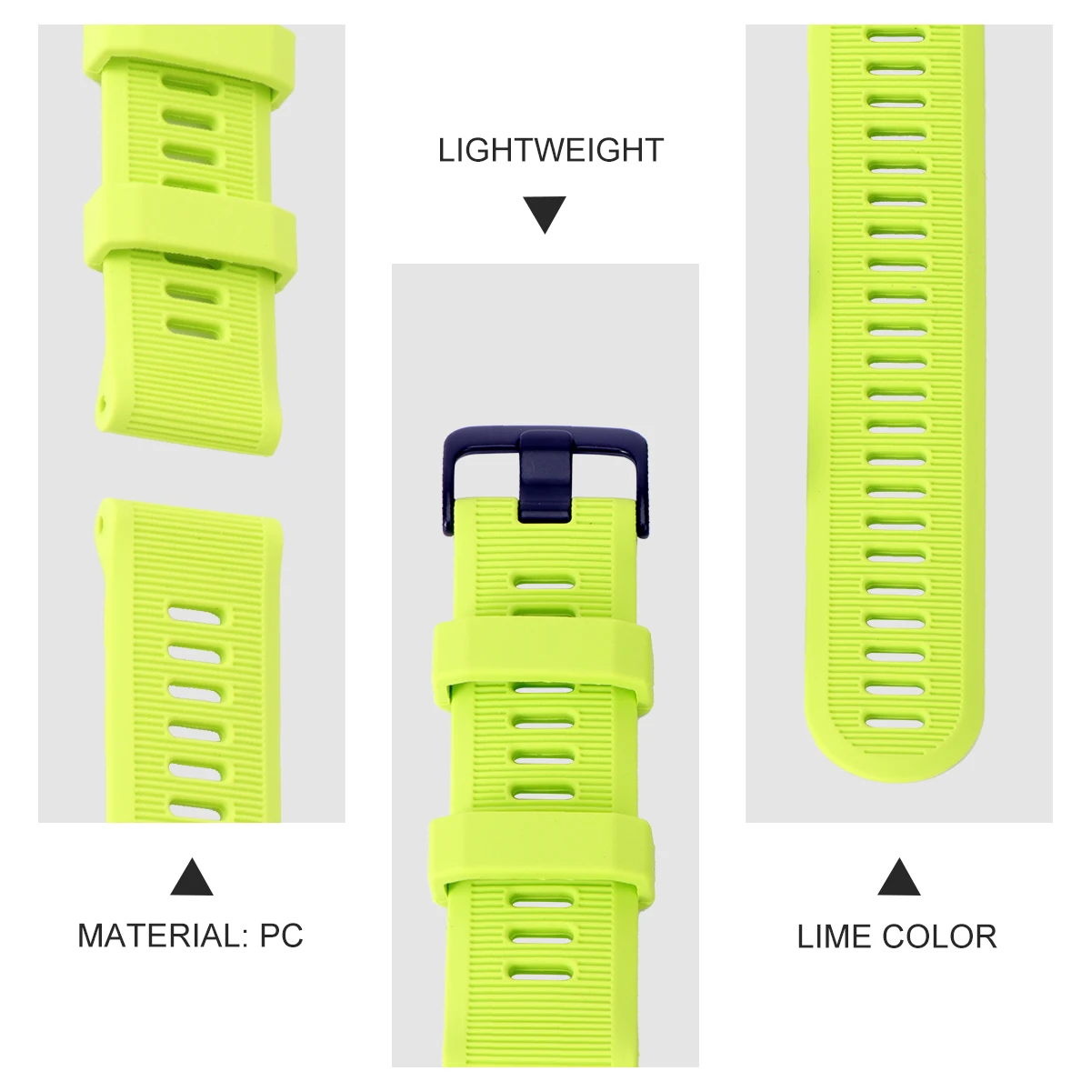 Silicone White Strap Pc Durable Adjustable Watch Band For Forerunner 945 935 Replacement Pc Watch Strap
