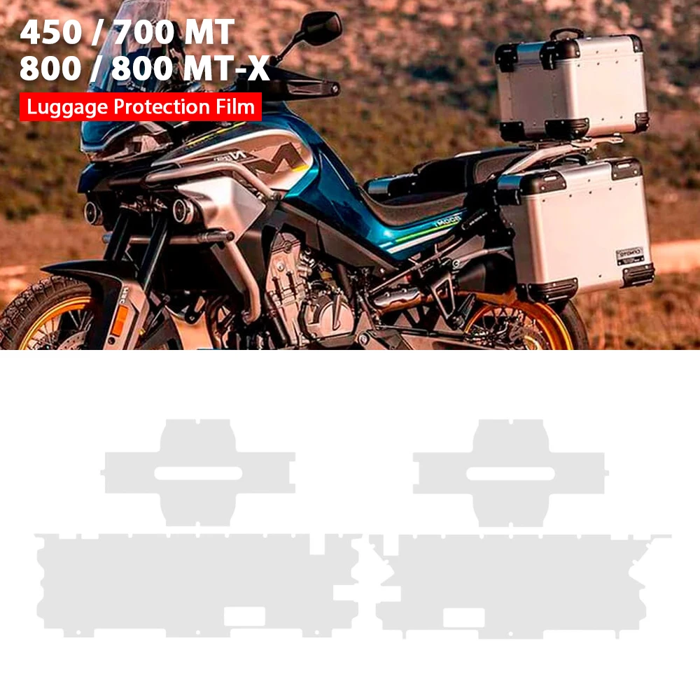 

Для CFMOTO 800MT 800 MT-X 700MT 450MT защитная пленка для краски подходит для 450 MT PPF корзины ТПУ защитная пленка для багажа от царапин