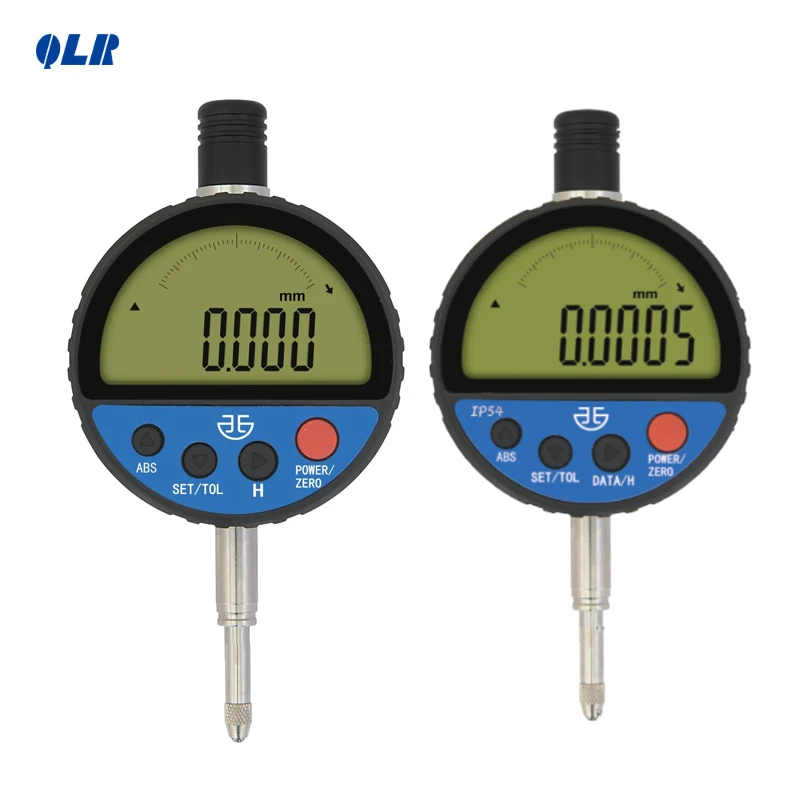 XIBEI IP54 Waterproof Digital Indicator 0-12.7mm 0-50.8mm 0.001mm 0.00005' Electronic Micrometer Metric Inch Dial Indicator Gaug