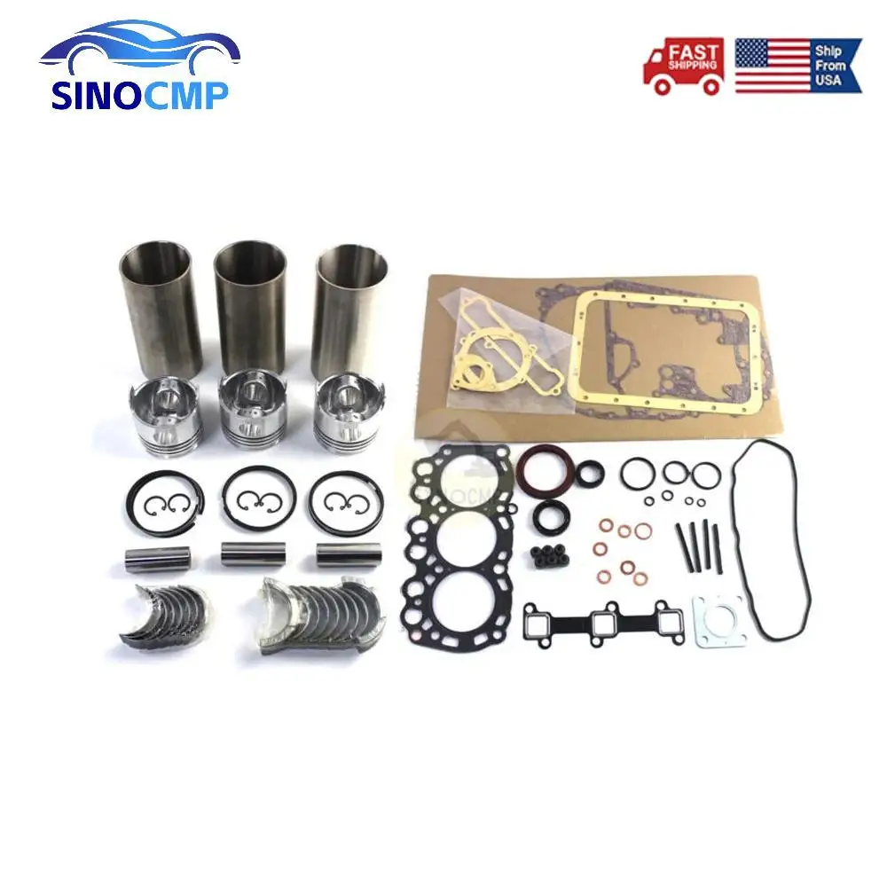 

Комплект для ремонта двигателя с поршневым пальцем 18 мм для двигателя Mitsubishi L3E L3E-61SDH L3E-61TG L3E-W262KL