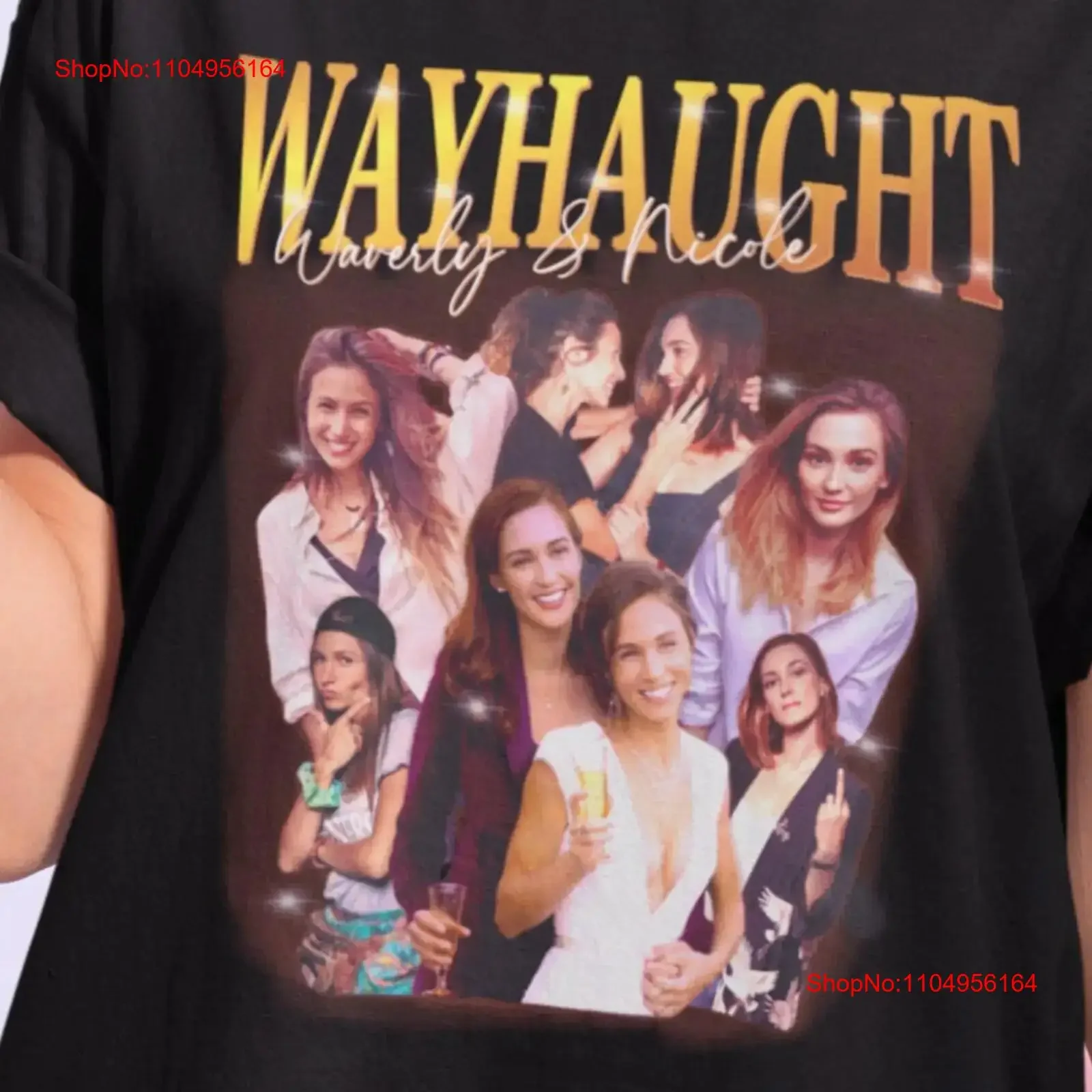 

Футболка WayhaughT Fan Art Waverly Earp Nicole Haught Wynonna, винтажный стираный мягкий топ для повседневной одежды, домашняя растягивающаяся футболка