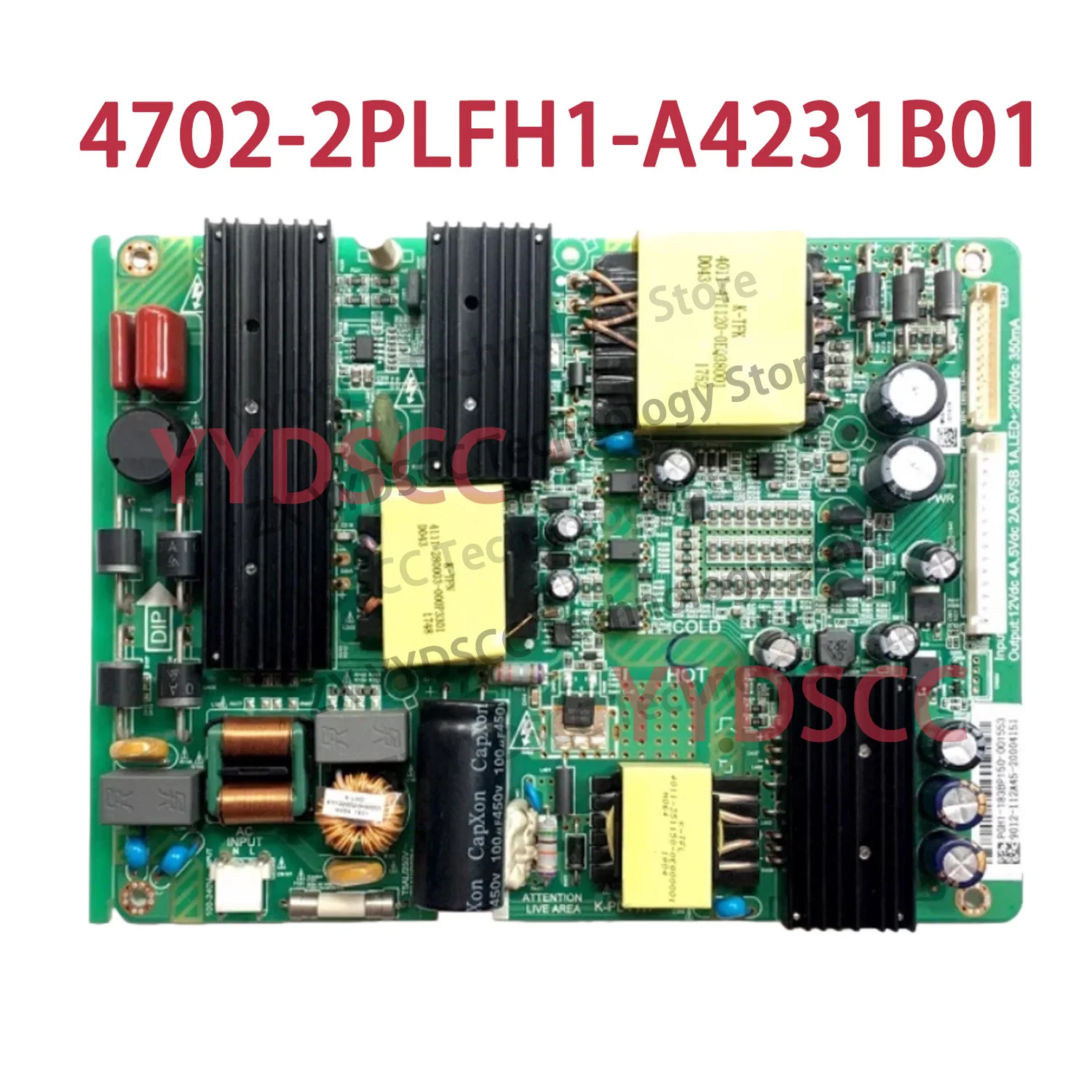 4702-2PLFH1-A4231B01 K-PL-FH1 Original 65PUF6051/T3 TV Power Board 4702-2PLFH1-A4231B01