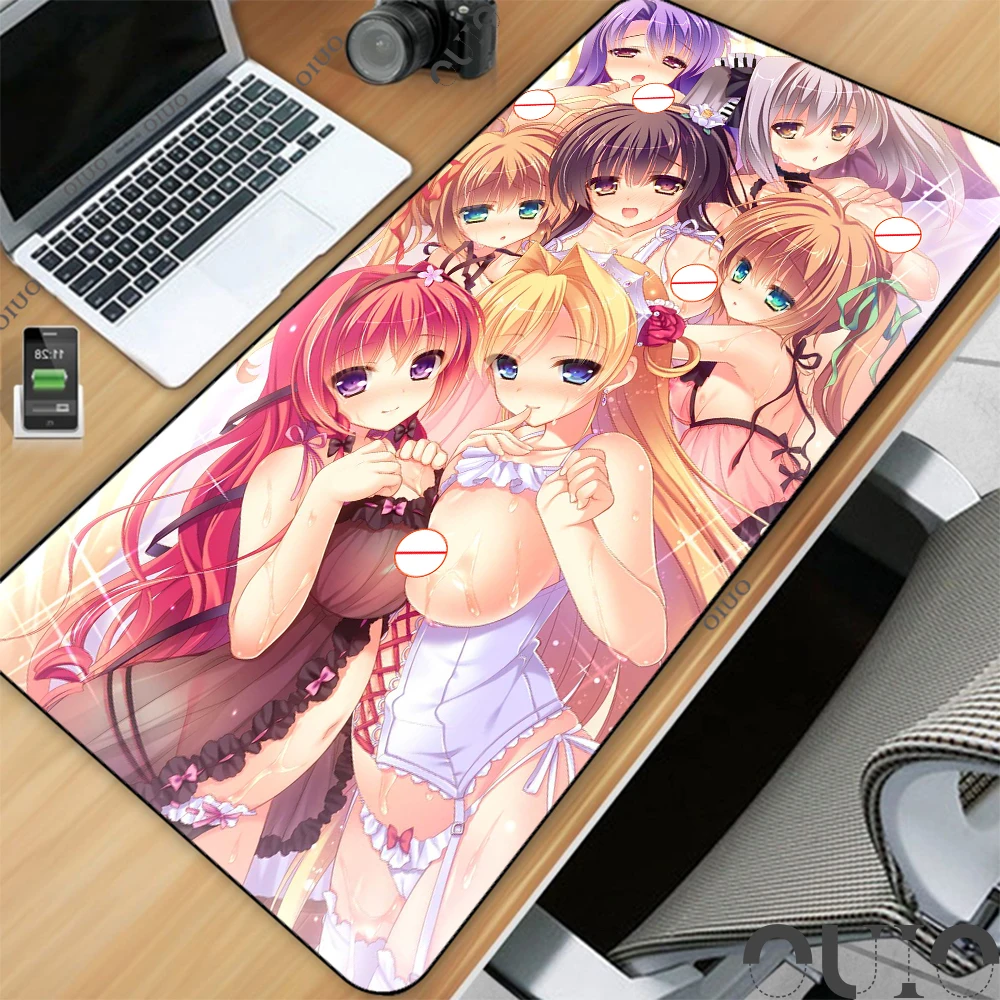 

Uncensored Sexy Big Ass Big Tits Mouse Pad Nyan Cafe Macchiato Gamer Mousepad Large Cute Mouse Pads Non-slip Rubber Desk Mat