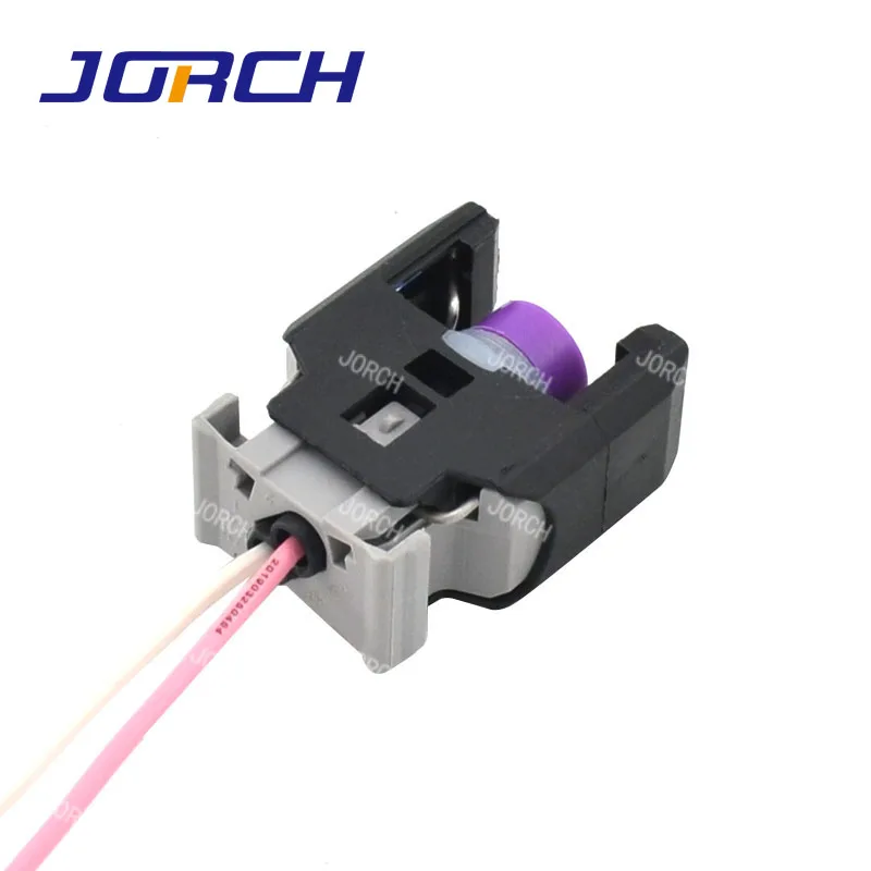 1pcs 2 Pin Sealed auomoive wire harness Fuel Injector Connector plug 13816706 wih 15cm cable For Buick Chevrolet The Great Wall