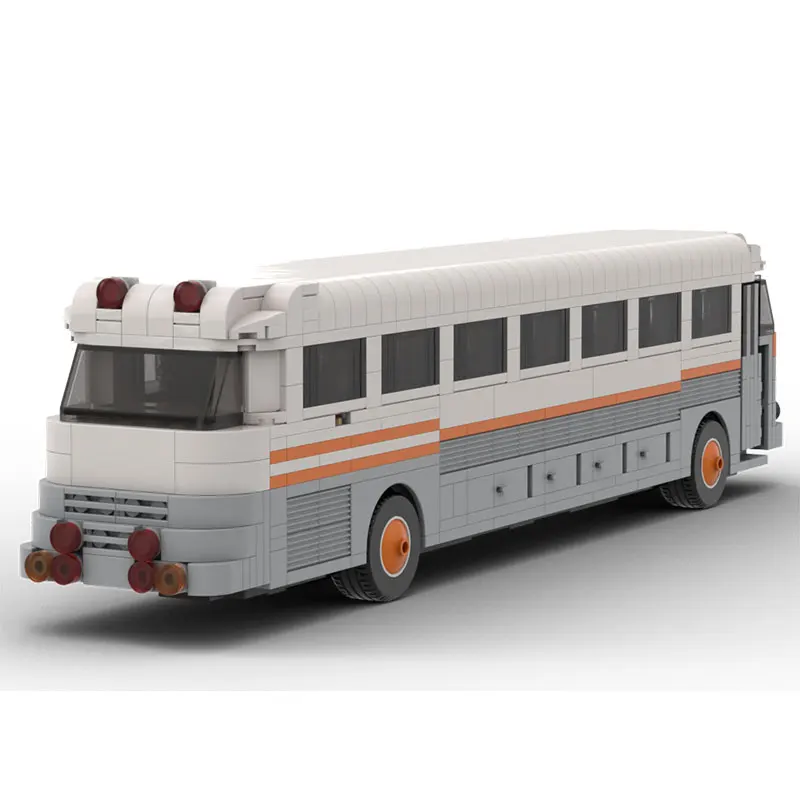 

Small particle assembly building blocks, original MOC classic bus model, tour bus, simulation car ornament, toy, gift.