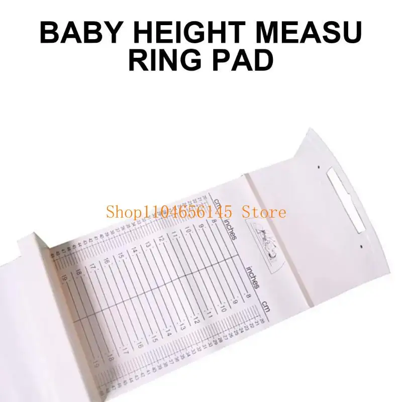 5ASD قابلة للطي لارتفاع الأطفال القياس ، حاكم ارتفاع نمو حصيرة نمو حصيرة الرضع لمراقبة نمو الطفل الرضع