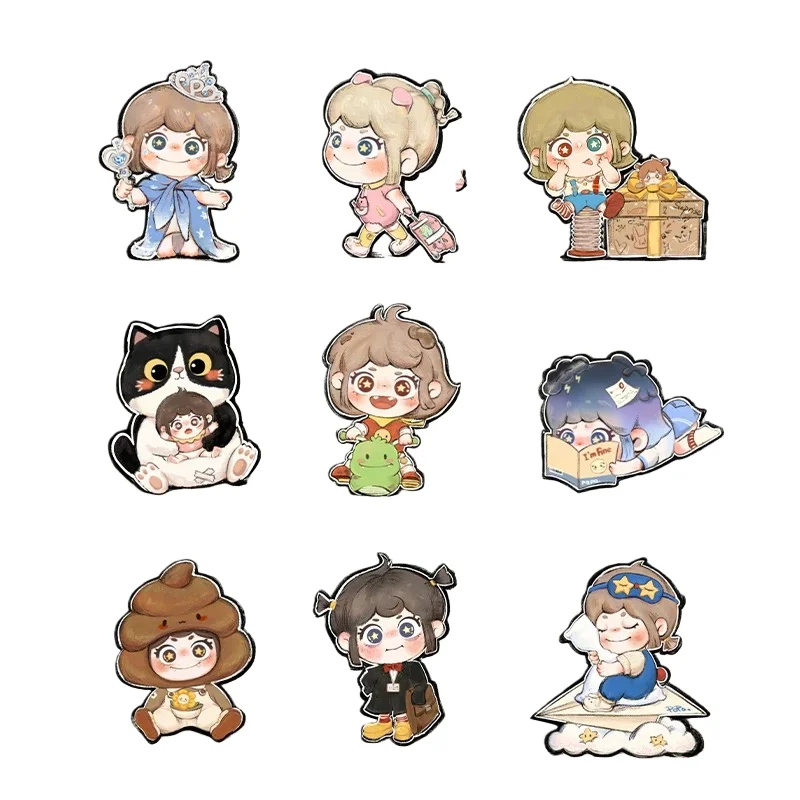 

Pipopo Back to Childhood Series Blind Box Surround a Gift Cute Mini Mystery Box to Give Children Surprise Toy Gifts