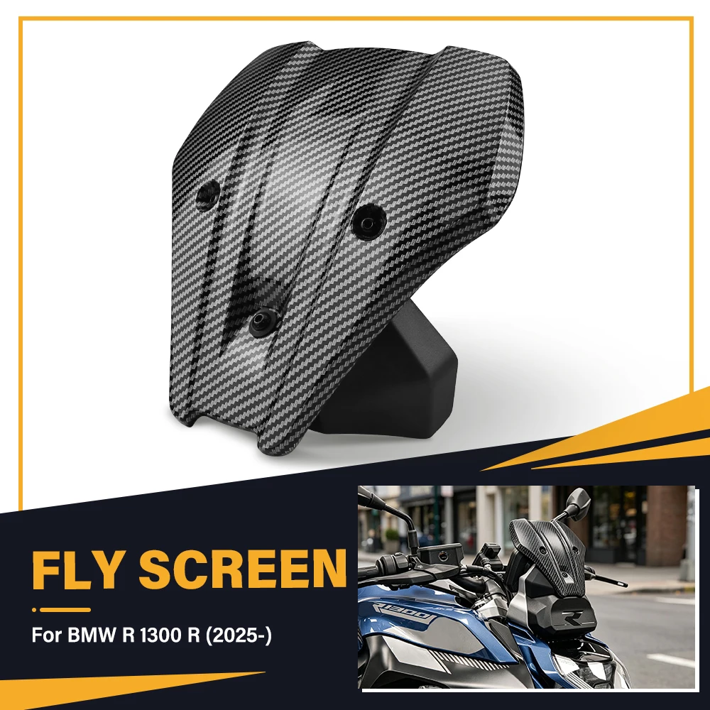R1300 R Moto Avant ABS Fly Écran Pour BMW R 1300 R R1300R 2025-Accessoires Déflecteur Carénage Mini Pare Brise