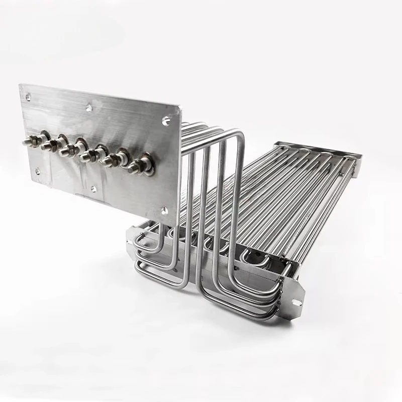 Electric tubular fryer heater heating element