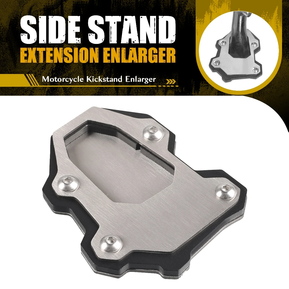 

Motorcycle Kickstand Extender Foot Side Stand Extension Pad Plate New For Suzuki VStrom 1000X V-Strom 1000 XT GSX-S 1000F S1000