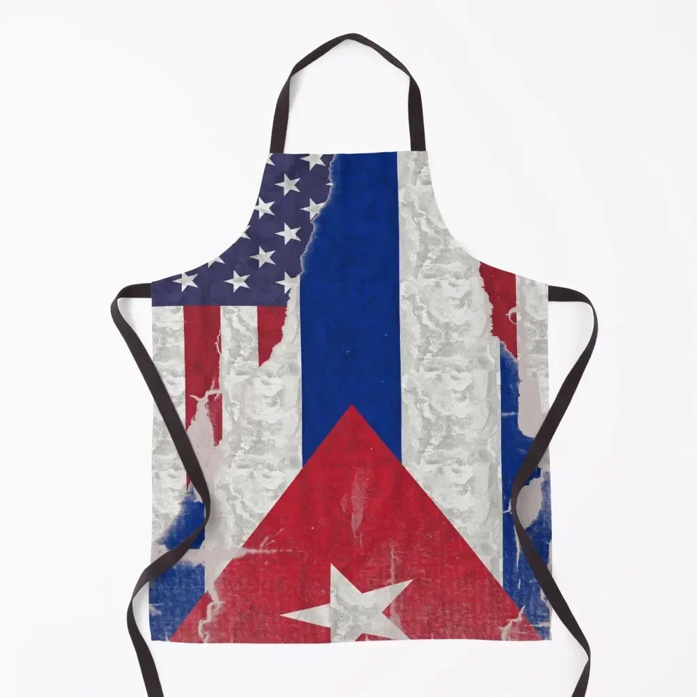 

American Grown Cuban Roots Classic Cuba Apron Kitchen Chef Accessory Kitchen For Men Things For The Home Apron