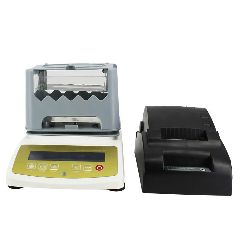 0.01g /1200g Digital Display Laboratory Gold Analyzer Density Meter Detector Precision Detectors Gold and Silver Testing Machine