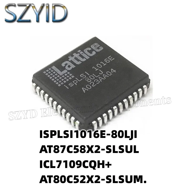 1PCS PLCC44- ISPLSI1016E-80LJI AT87C58X2-SLSUL ICL7109CQH+ AT80C52X2-SLSUM.